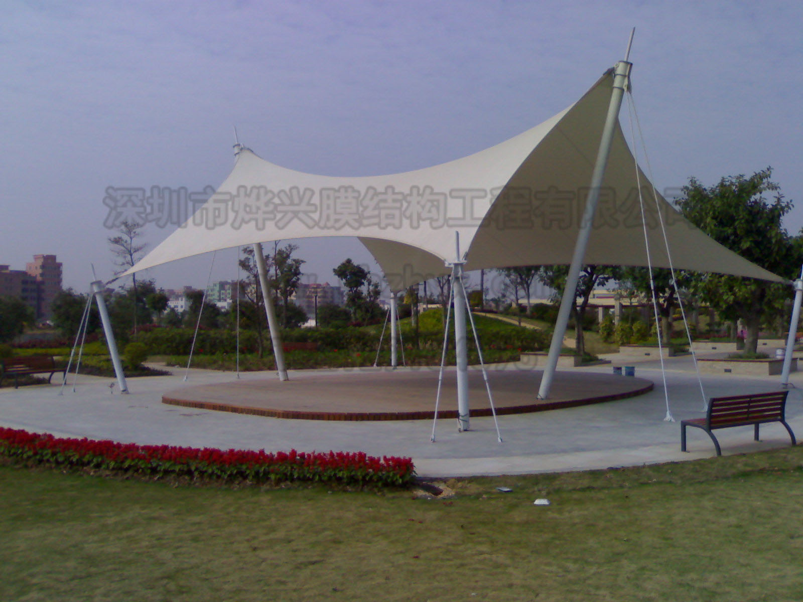 景觀膜結構—深圳燁興膜結構工程有限公司 景觀膜結構