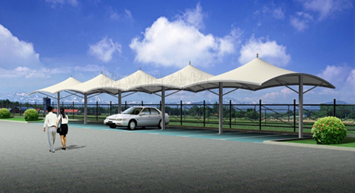 膜結(jié)構(gòu)停車棚