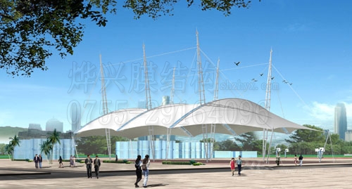 越來越火爆的膜結構行業(yè)